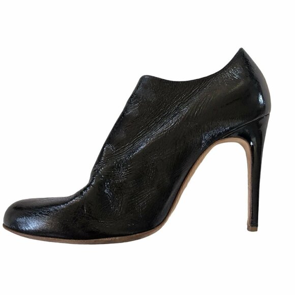 Rupert Sanderson Condor Black Open Side Shoe Boots - Picture 9 of 12